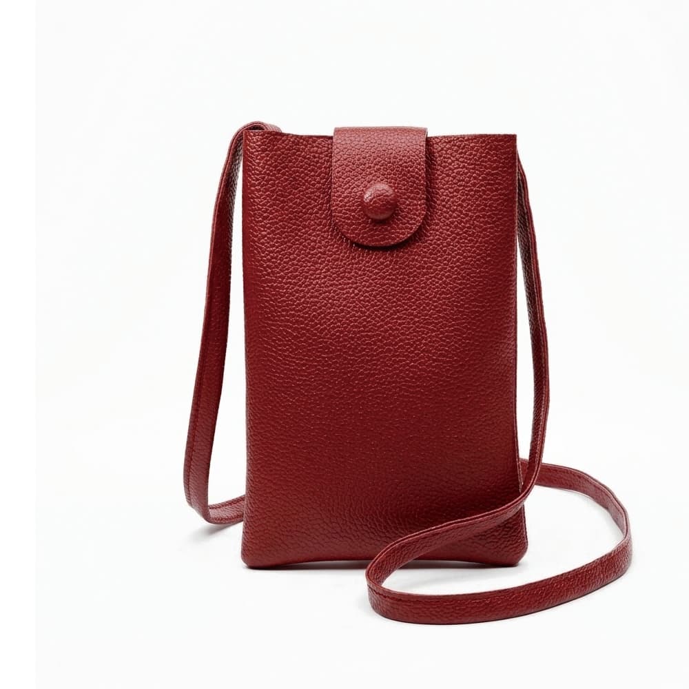 Compact PU Leather Crossbody Bag gallery 5